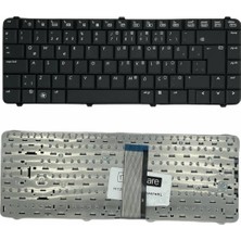 Notespare Hp ile Uyumlu Compaq 6735S FU310EA, 6735S FU331EA, 6735S FU553EA Notebook Klavye Siyah Tr