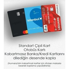 Hediyene Bak Silver American Express Kart Kaplama Sticker Kart Etiketi