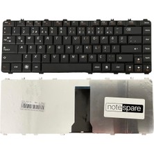Notespare Lenovo ile Uyumlu Y550, Y550A, Y550P Notebook Klavye Siyah Tr