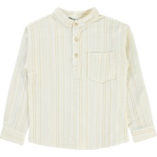 Civil Boys Erkek Çocuk Gömlek 10-13 Yaş Hardal