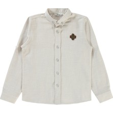 Civil Boys Erkek Çocuk Gömlek 6-9 Yaş Bej