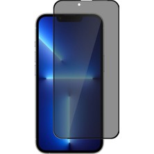CepStok Apple iPhone 13 Pro Kırılmaz Cam Privacy Hayalet Kavisli Tam Ekran Koruyucu