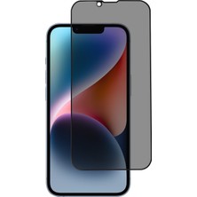 CepStok Apple iPhone 14 Plus Kırılmaz Cam Privacy Hayalet Kavisli Tam Ekran Koruyucu