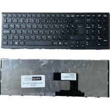 Notespare Sony ile Uyumlu Vaio VPC-EL15FX/B, VPC-EL15FX/W, VPC-EL16FJ/W Notebook Klavye Siyah Tr