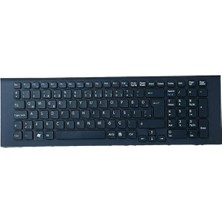 Notespare Sony ile Uyumlu Vaio VPCEJ2C4E, VPCEJ2C5E, VPCEJ2D1E, VPCEJ2E1E Notebook Klavye Siyah Tr