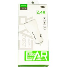 Maimi USB C Araç Şarj Adaptörü 2.4A Çift Girişli Araç Şarj Cihazı Fast Charger