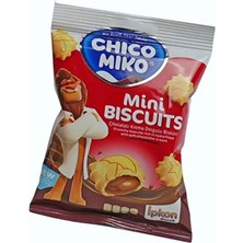 İpkon Mini Biscuiits Çikolatalı Krema Dolgulu Bisküvi 30 gr 24'lü Paket