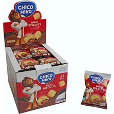 İpkon Mini Biscuiits Çikolatalı Krema Dolgulu Bisküvi 30 gr 24'lü Paket