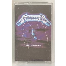 Vertigo Metallica Ride The Lightning Kaset (Orjinal Dönem Baskı)