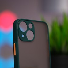 Lara By Afk Lux Apple iPhone 12 Mini Koyu Yeşil Uzun Ömürlü Yumuşak  Silikon Kılıf