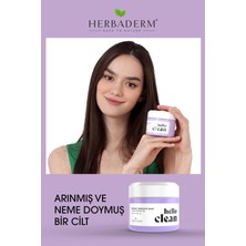 Herbaderm Hello Clean  Yoğun Nemlendirici Yağ Bazlı Temizleyici Balm + Hyaluronik 3D 100 Ml