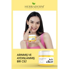 Herbaderm Hello Clean  Aydınlatıcı, Canlandırıcı Yağ Bazlı Temizleyici Balm + Saf Vitamin C 100 Ml