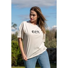 Maison La Femme Kadın Oversize Tshirt