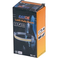 Ranchı Cop Ledli Özel Bandı Şarjlı Kafa Lambası Rc-33