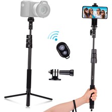 Andoer 54-Inç Uzatılabilir Özçekim Sopa Tripod Standı Ayrılabilir (Yurt Dışından)