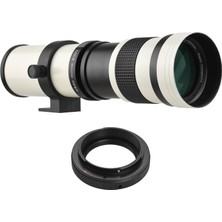 Andoer Kamera Mf Süper Telefoto Zoom Lensi F / 8.3-16 420-800MM (Yurt Dışından)