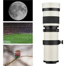 Andoer Kamera Mf Süper Telefoto Zoom Lens F / 8.3-16 420-800MM (Yurt Dışından)