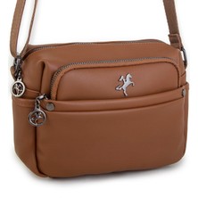 Nas Bag Kadın Çapraz Çanta Taba Dona