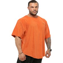 Big Sam Oversize Nakışlı Havlu Rag Top T-Shirt Bgsm 3344