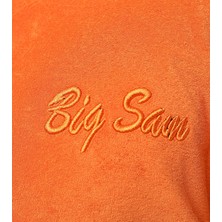 Big Sam Oversize Nakışlı Havlu Rag Top T-Shirt Bgsm 3344