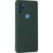 Newface General Mobile Gm 21 Pro Kılıf Nano Içi Kadife  Silikon - Koyu Yeşil 24051