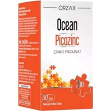Ocean Picozinc Çinko Takviyesi 15 Mg 30 Tablet