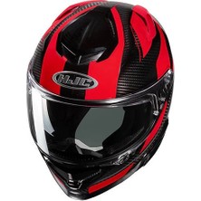 Hjc RPHA71 Carbon Kapalı Motosiklet Kaskı Kırmızı