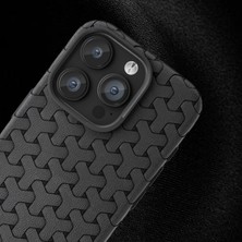 Xstep Case iPhone 13 Prof Pro-Çizgi Tpu 3D Köpek Dişleri Doku Telefon Kılıfı (Yurt Dışından)