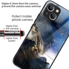 iPhone 15 Temperli Cam Geri Tpu Çerçeve Telefon Kabuğu (Yurt Dışından)