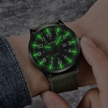 Cbtxglobal Takvimli Kanvas Kordon NK2086 Erkek Kol Saati (Yurt Dışından)