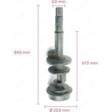 Behin Dizayn Bmw 3 Serisi E36 Kontak Ateşleme Kilit Silindir Mili 1990-2000