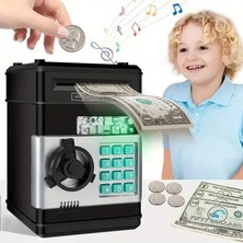 Dailytech Elektronik Kumbara Şifre Çocuklar Için Kasa Para Dijital Paralar Nakit Tasarrufu Güvenlik Kasası Atm Makinesi Çocuk