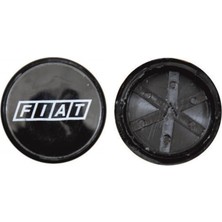 Behin Dizayn Fıat Tipo Jant Göbek Arması Siyah 4ADET 50MM-43MM 7625593