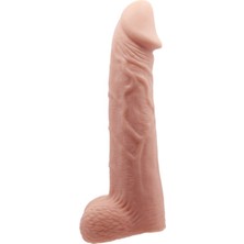 Ets Magaza 8 cm Dolgulu Realistik Penis Kılıfı