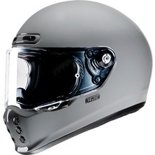 Hjc V10 Kapalı Motosiklet Kaskı Nardo Gri