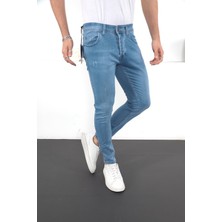 Enzim Jeans Erkek Likralı Denim Skinny Fit Jeans