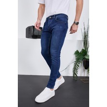 Enzim Jeans Erkek Likralı Denim Skinny Fit Süper Dar Jeans