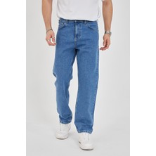 Enzim Jeans Erkek Baggy Kot Pantolon