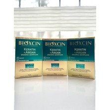 Bioxcin Keratin & Argan Onarıcı Şampuan 300 ml 3'lü Set