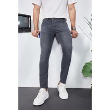 Enzim Jeans Erkek Likralı Denim Skinny Fit Süper Dar Jeans