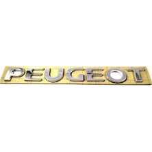 Behin Dizayn Peugeot 307 Bagaj Yazısı 223MM-25MM
