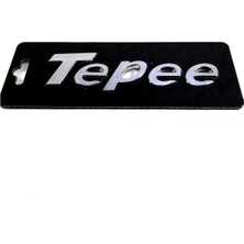 Behin Dizayn Peugeot Tepee Bagaj Yazısı 105MM-25MM