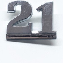 Behin Dizayn Renault 21 Bagaj Yazısı (40MM-31MM)