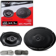 Kenwood KFC-PS6996 Oval Hoparlör 5 Yollu 650W Maksimum 150W Rms