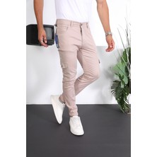 Enzim Jeans Erkek Slim Fit Paça Lastikli Kargo Pantolon