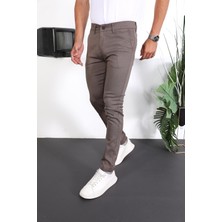 Enzim Jeans Slim Fit Chino Keten Pantolon