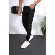 Enzim Jeans Erkek Slim Fit Paça Lastikli Kargo Pantolon