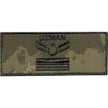 Single Sword Tsk Kombat Rütbe Nakış