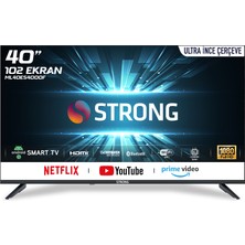 Strong ML40ES4000F 40’’ 102CM Ekran Uydu Alıcılı Full HD Android Smart LED TV