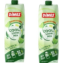 Dimes Cool Lime Özü Dev Boy 1000 ml x 2 Adet